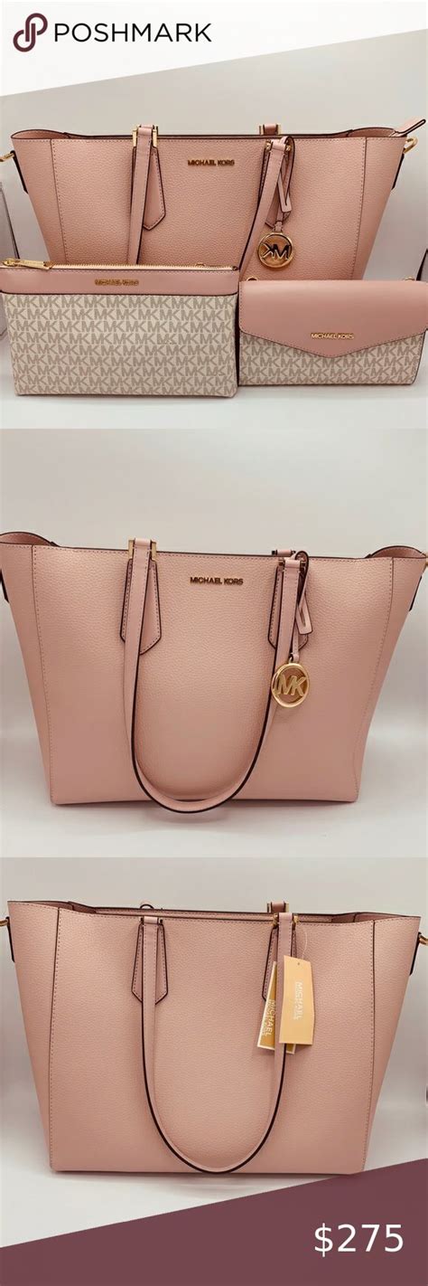 michael kors 3 piece purse set
